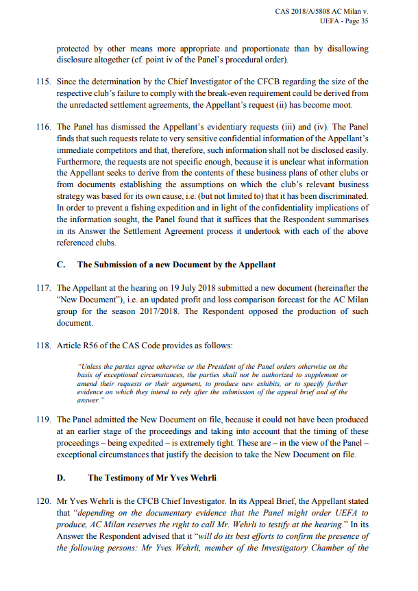 Milan, ecco la sentenza Fair Play Finanziario Uefa