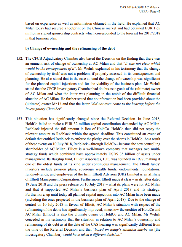 Milan, ecco la sentenza Fair Play Finanziario Uefa