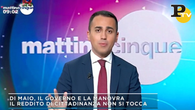 Luigi Di Maio a Mattino Cinque sulla Manovra: ‘Ci sono avanzati i soldi’ | video