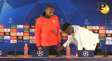 Champions League: Thierry Henry fulmina con lo sguardo Badiashile | video