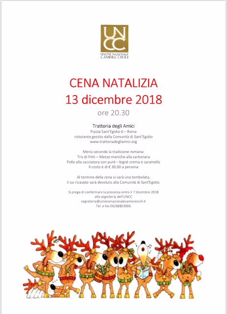 La cena della solidarietà