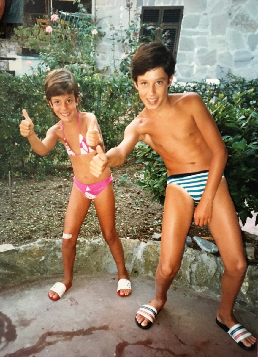 Salvini, le foto (private) mai viste Salvini, le foto (private) mai viste