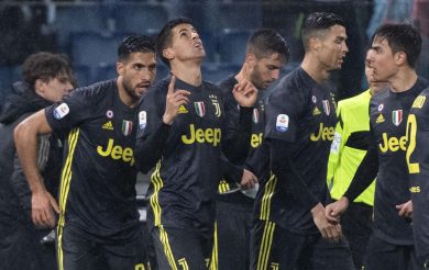 Juventus in fuga: +11 sul Napoli anche giocando male