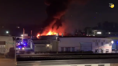 Incendio Novedrate: Brucia la Legnoquattro