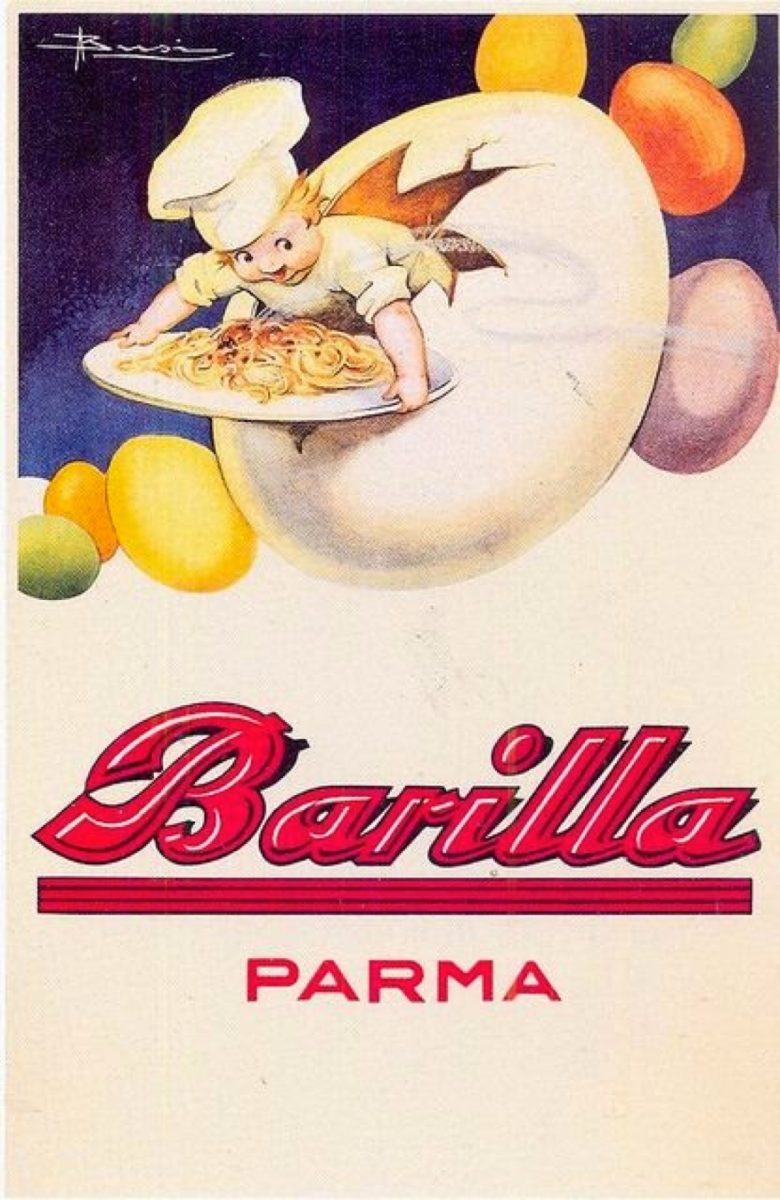 Barilla: i manifesti pubblicitari che hanno fatto storia