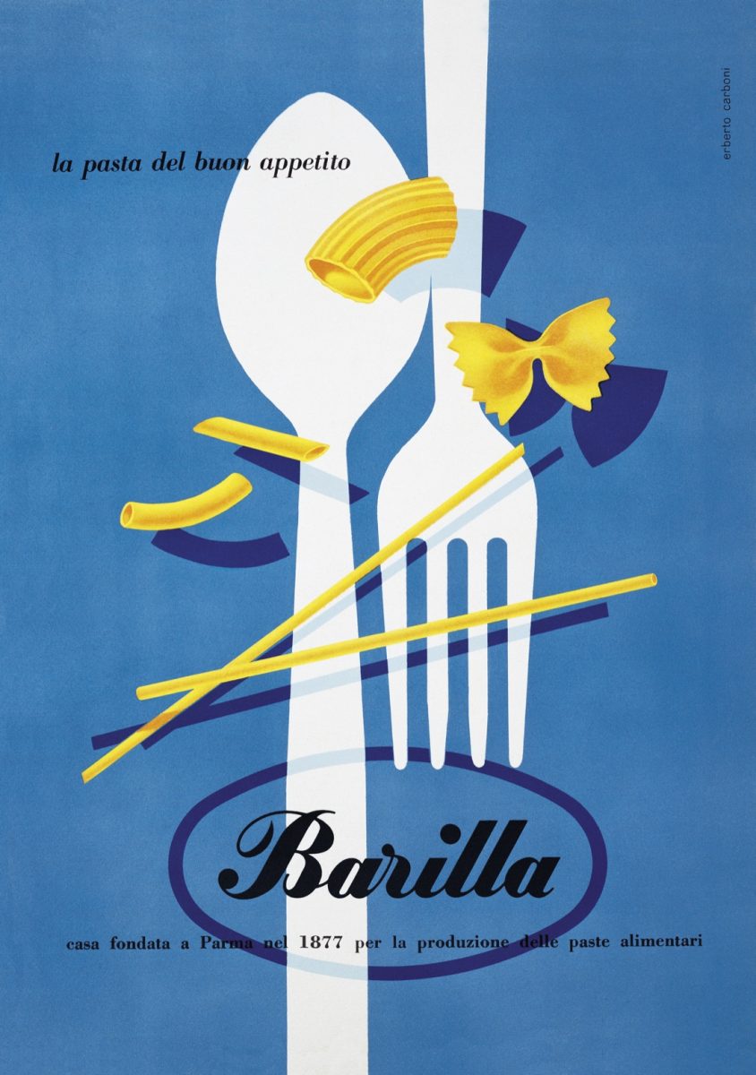 Barilla: i manifesti pubblicitari che hanno fatto storia