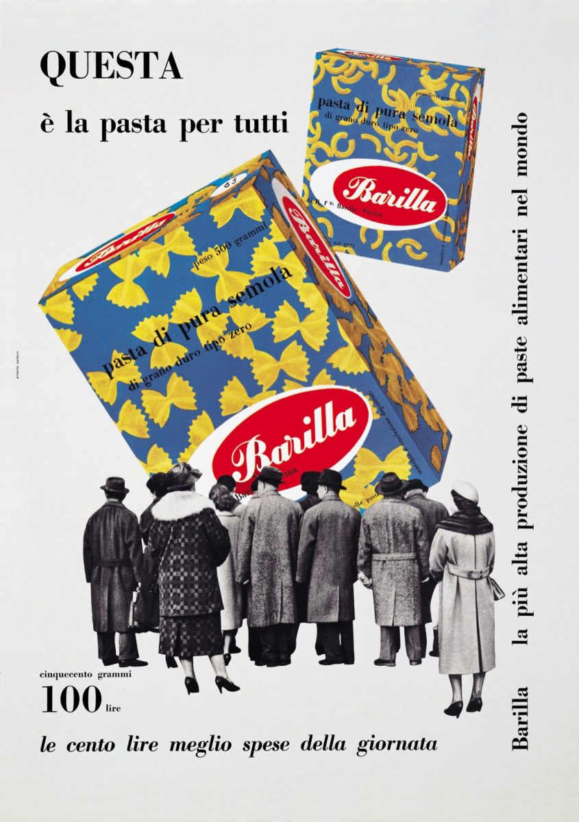 Barilla: i manifesti pubblicitari che hanno fatto storia