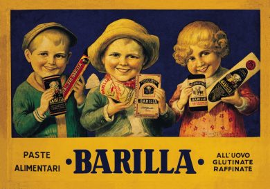 Barilla: i manifesti pubblicitari che hanno fatto storia