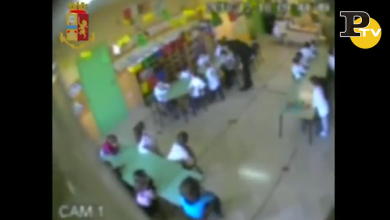 Cassino, minacce ai bambini all’asilo: ‘Animale ti faccio cadere tutti i denti’ | video