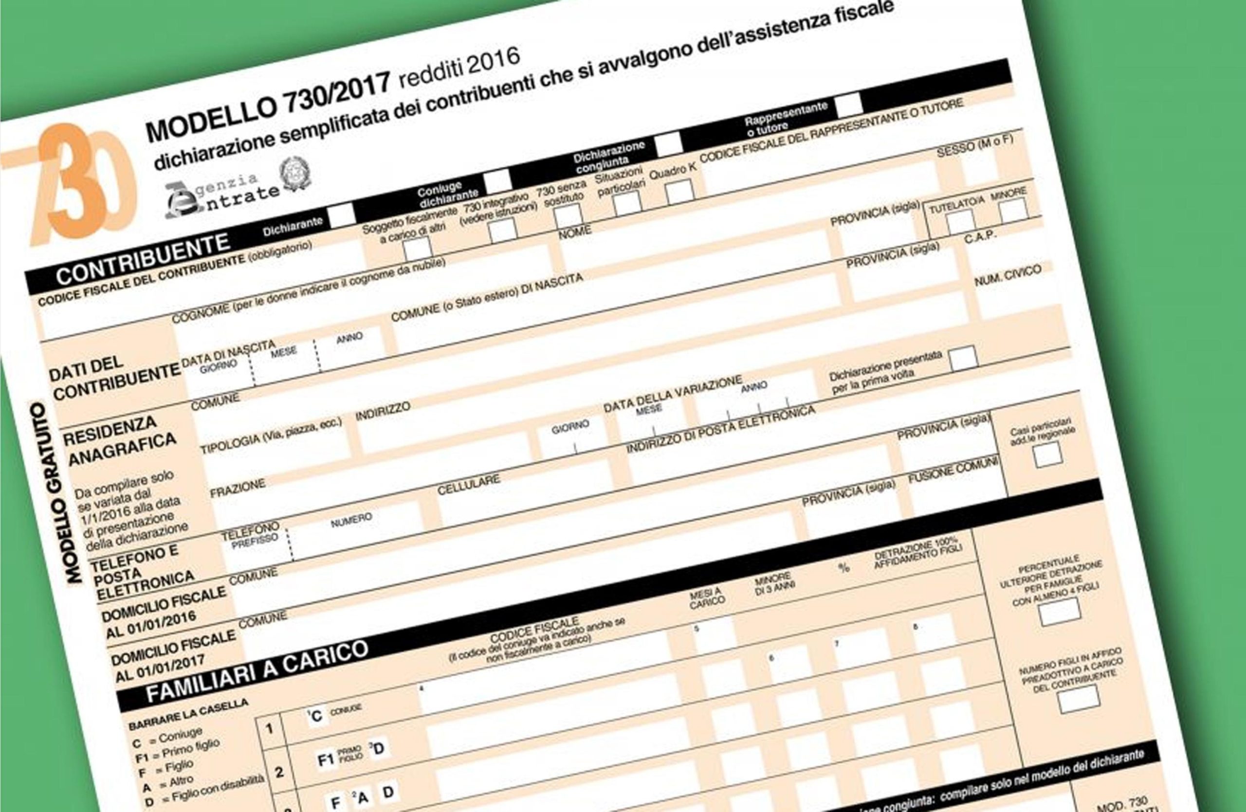 730 precompilato 2019, istruzioni per l’uso