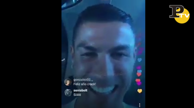 Cristiano Ronaldo urla ‘Zio Porco’ in diretta | video