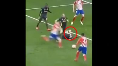 Bonucci e la simulazione sul gol dell’Atletico Madrid | video