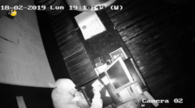 Curno: l’appello sui social per la caccia al ladro