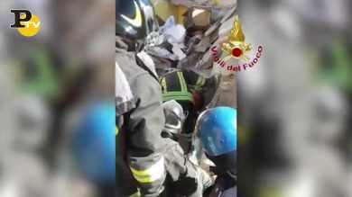 Avezzano: esplosione in una casa, persone sotto le macerie