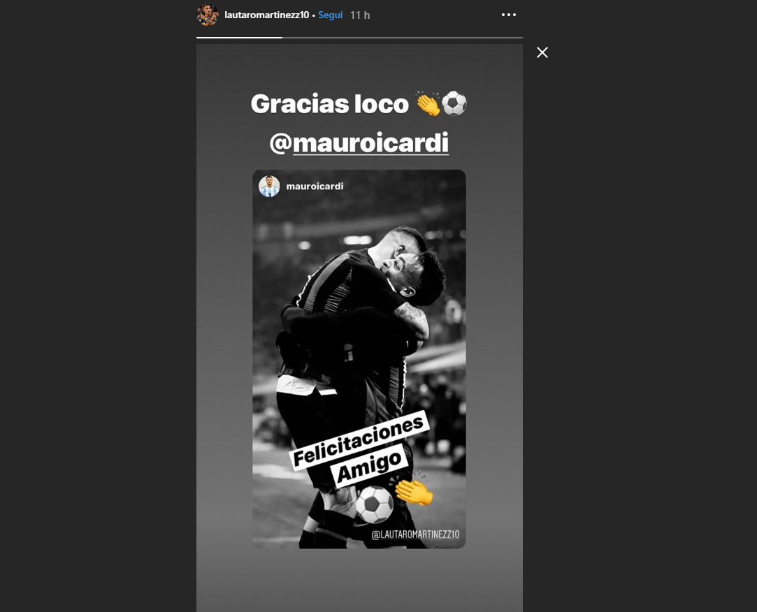 Icardi-Inter e Wanda Nara: diario della giornata sui social