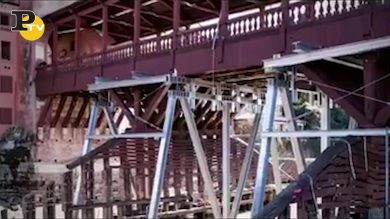 Ponte Vecchio, Bassano del Grappa: al via il sollevamento