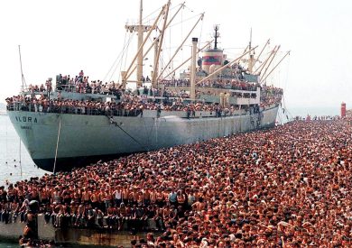 Migranti, la lezione degli albanesi