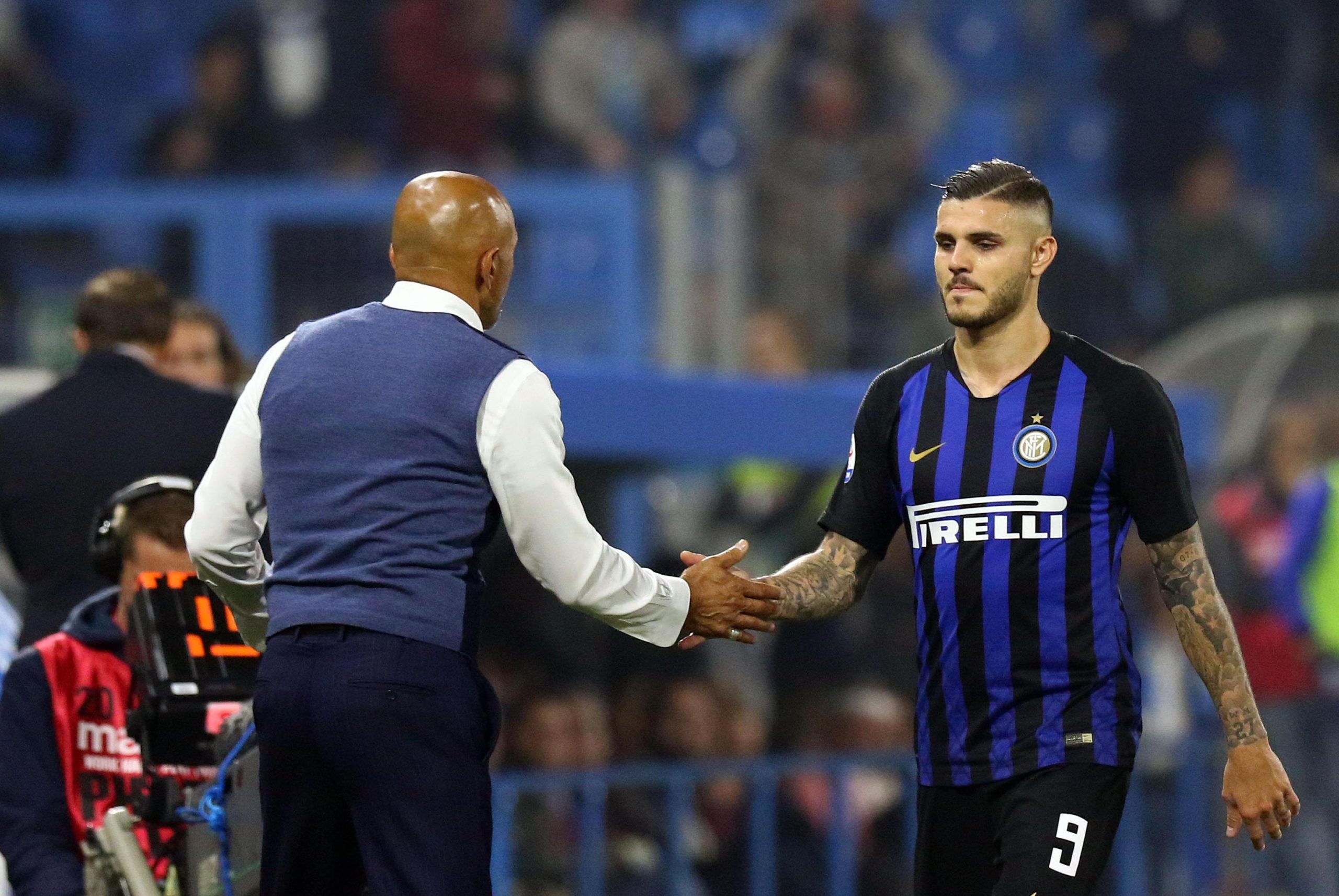 Spalletti, la sfida a Icardi e una scelta che divide Spalletti, la sfida a Icardi e una scelta che divide