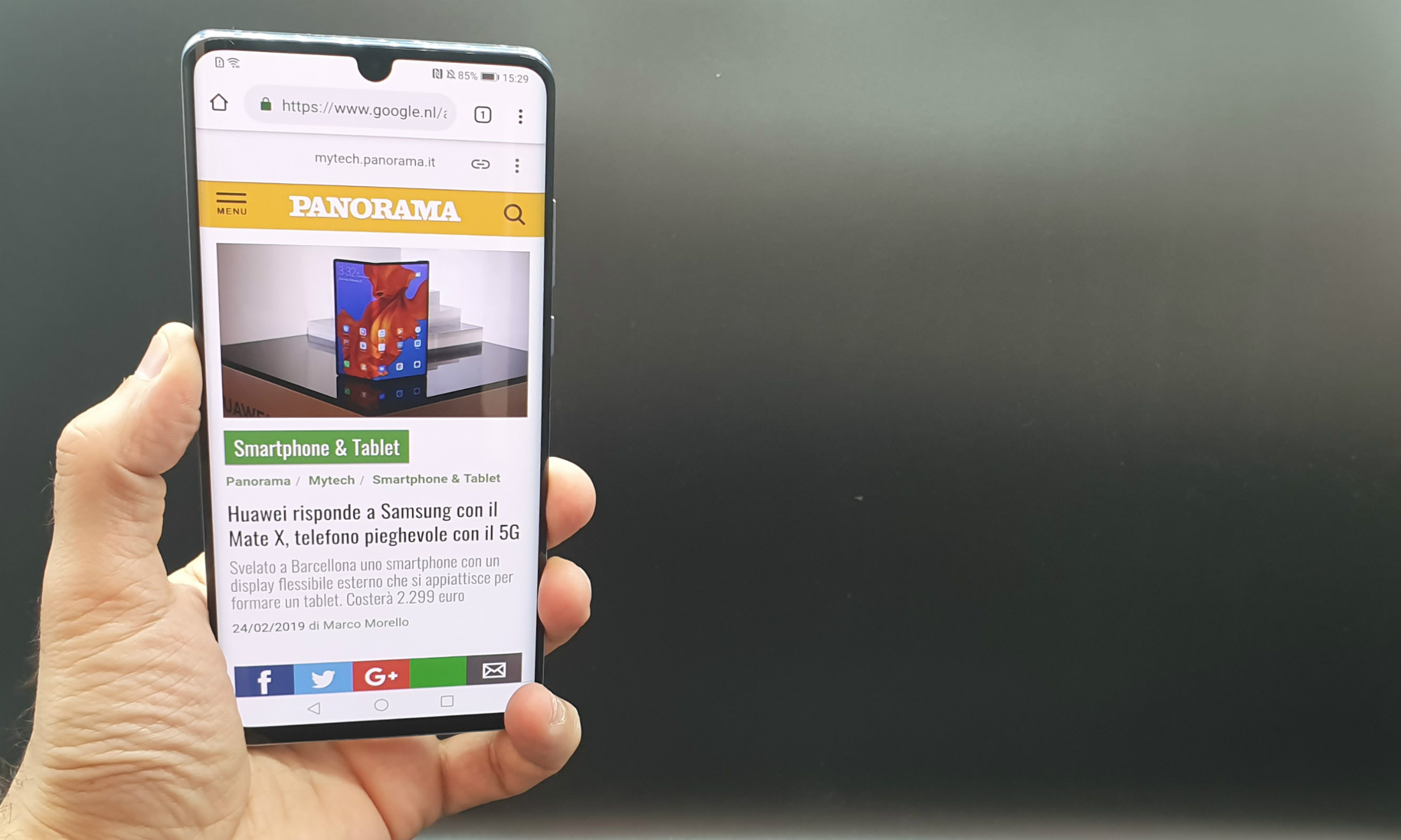 Huawei P30, lo smartphone prodigioso con la fotocamera da battere Huawei P30, lo smartphone prodigioso con la fotocamera da battere