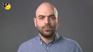 Roberto Saviano, processato per aver offeso Matteo Salvini