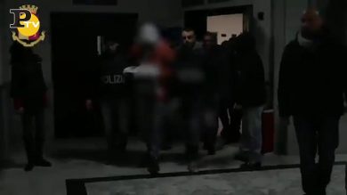 Ciro Russo, le immagini inedite dell’arresto