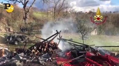 Gesualdo, Avellino: esplosione in un deposito di fuochi d’artificio