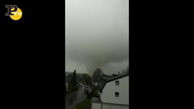 Germania, violenta tromba d’aria colpisce la zona dell’Eifel
