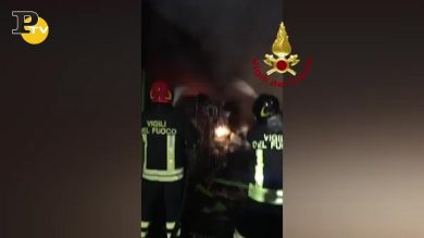 Foiano, nuovo incendio alla Raetech