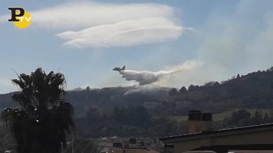 San Benedetto del Tronto, incendio a Monte Aquilino