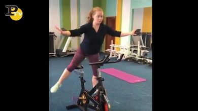 Lezione si spinning un po’ alternativa