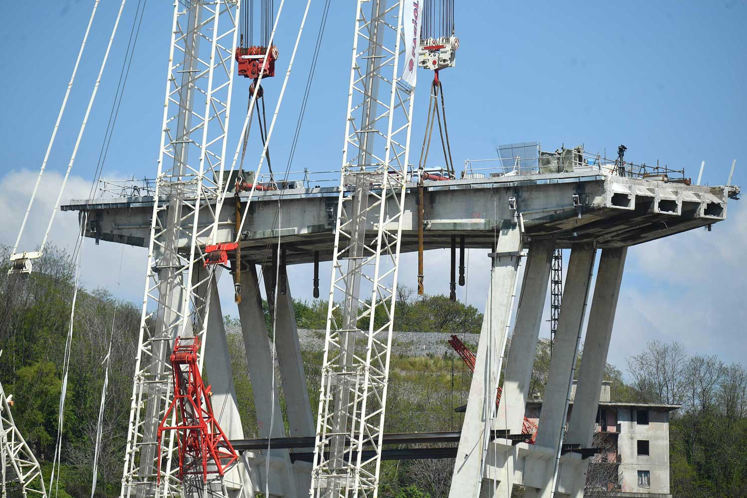 Genova: il Ponte Morandi verso il nulla
