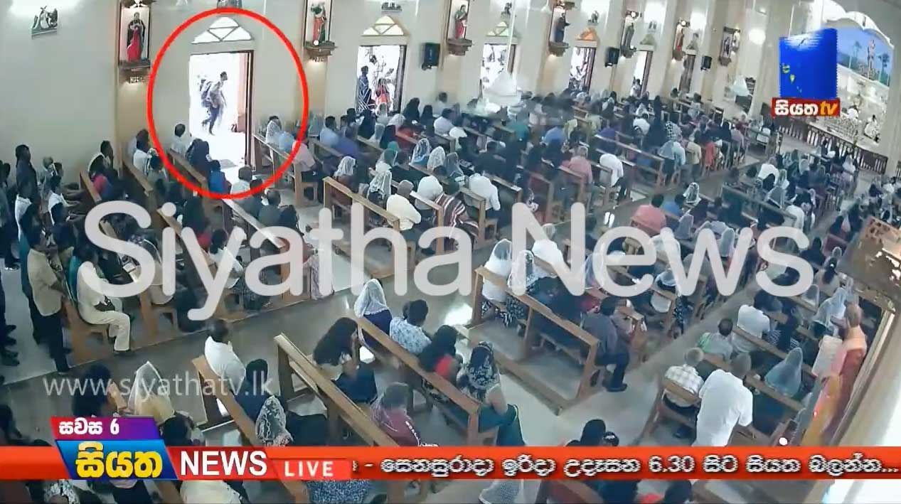 Attentati Sri Lanka: il kamikaze nella Chiesa con la bomba | video