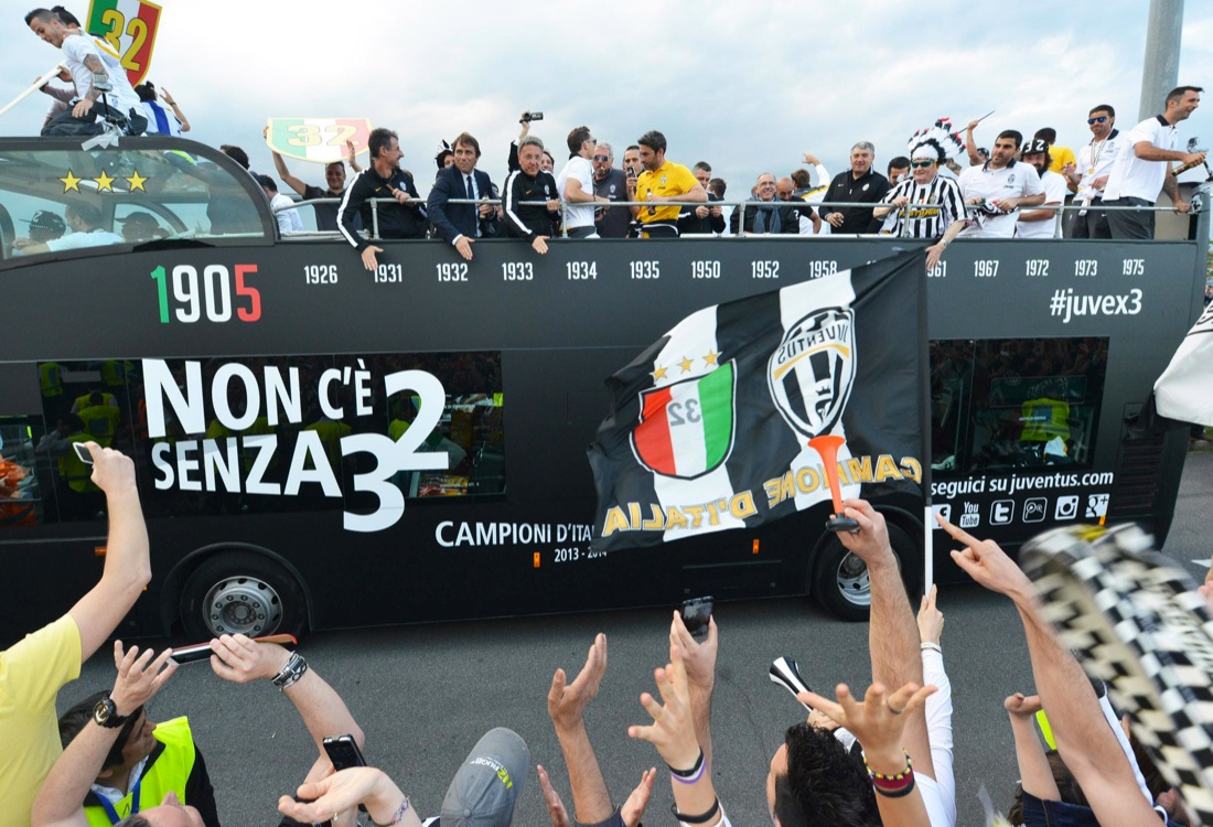 Juventus: la storia e le foto degli ultimi 8 scudetti Juventus: la storia e le foto degli ultimi 8 scudetti