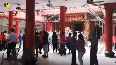 Taiwan, violenta scossa di terremoto a Hulien Ab