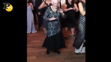 Vecchietta balla e coinvolge tutte le ragazze
