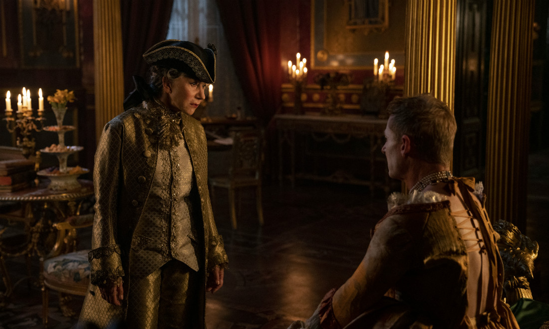 Caterina la Grande, le foto dal set con Helen Mirren