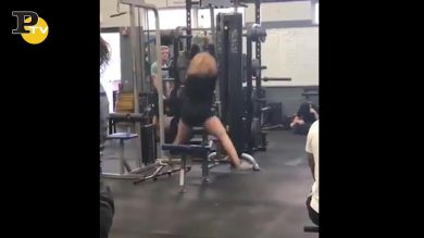 Incidente imbarazzante in palestra