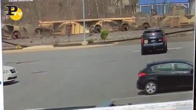 Pennsylvania: le immagini del deragliamento di un treno merci