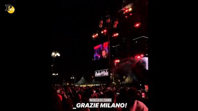 Marco Mengoni incanta il Duomo di Milano al Radio Italia Live