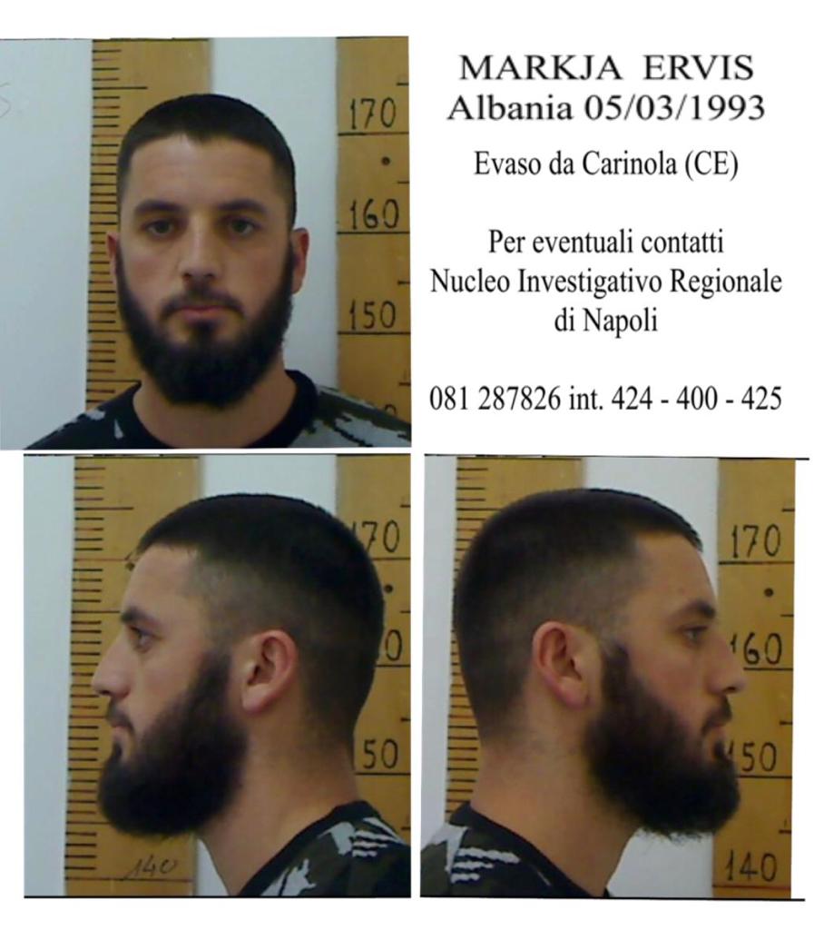 Due albanesi evadono dal carcere di Carinola | foto Due albanesi evadono dal carcere di Carinola | foto