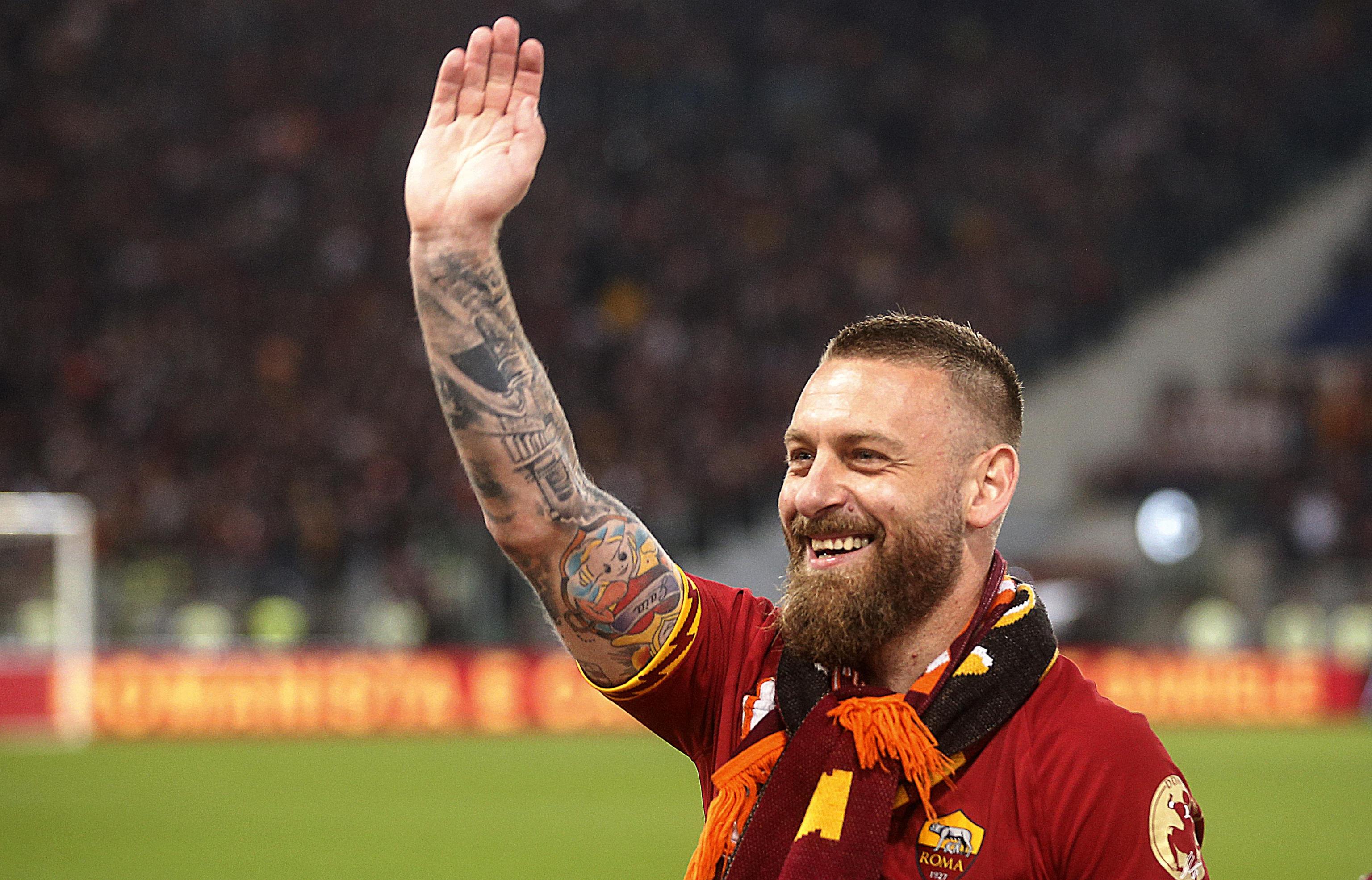 L’addio di De Rossi alla Roma: le immagini più belle L’addio di De Rossi alla Roma: le immagini più belle
