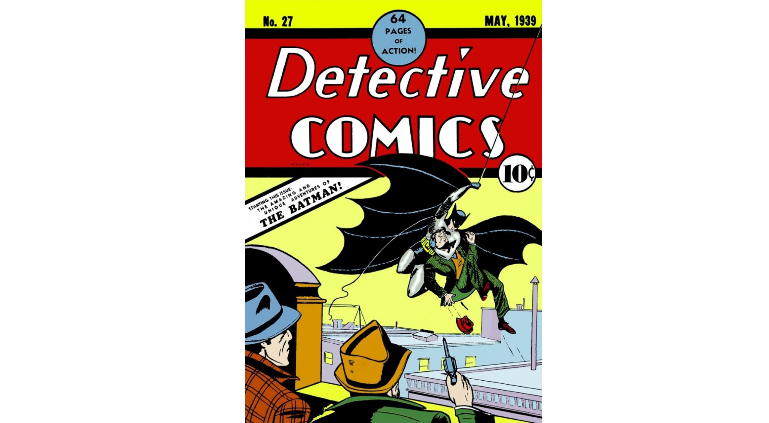 80 anni fa l’esordio di Batman nel mondo dei fumetti