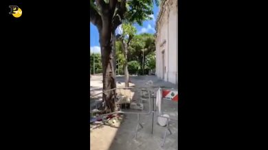 Terremoto Puglia, crolli per le strade e tanta paura