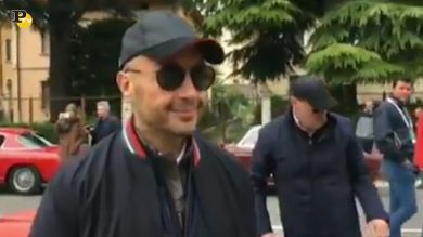 Joe Bastianich in gara alla Mille Miglia