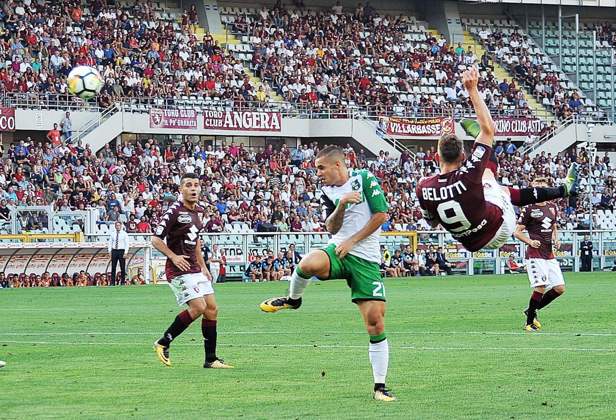 Galleria foto 'Belotti, il gol al Sassuolo e la magia delle rovesciate' - foto 8