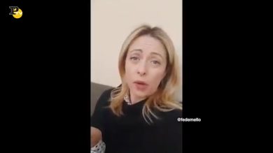 Giorgia Meloni e la gaffe su Macron