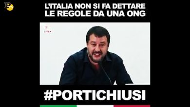 Sea Watch, Salvini: “Per me possono restare lì fino a Natale”