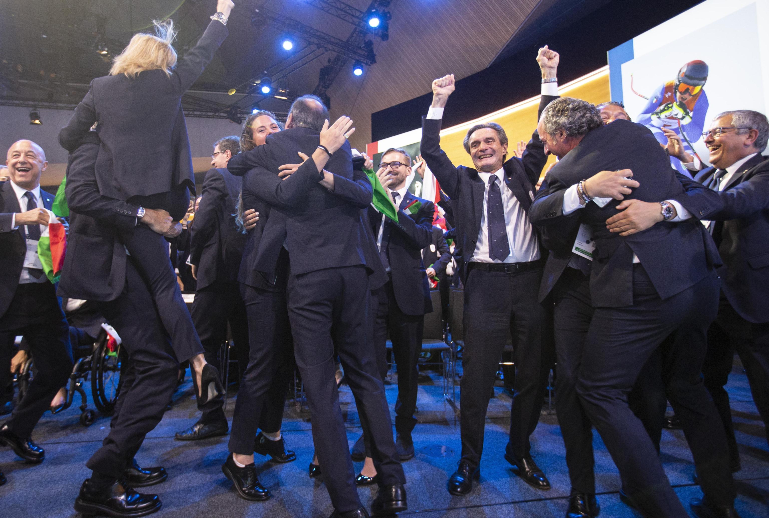 Le Olimpiadi 2026 all’Italia: Milano e Cortina ce l’hanno fatta! Le Olimpiadi 2026 all’Italia: Milano e Cortina ce l’hanno fatta!