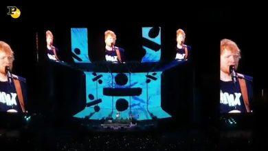Ed Sheeran a Milano per l’ultima tappa italiana del Divide Tour