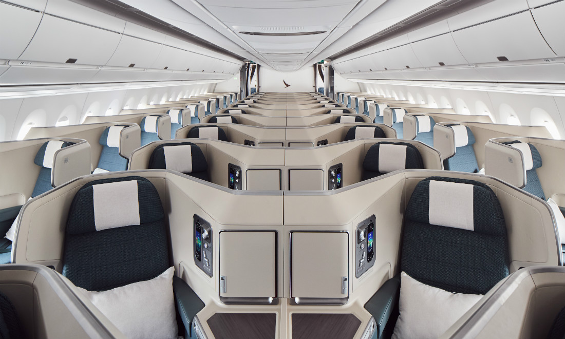 Aerei, com’è volare sul nuovo Airbus A350-1000